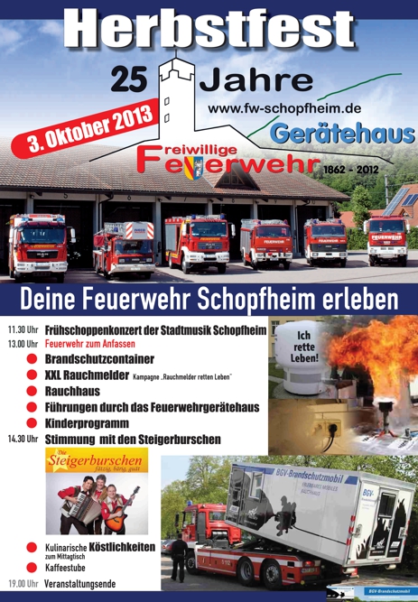 Handzettel Feuerwehr